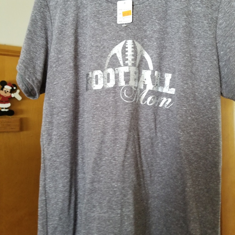 Brand new football mom tee